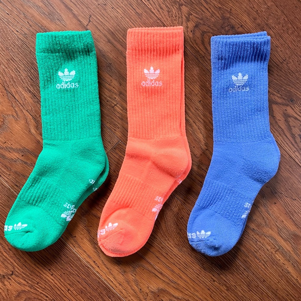 adidas Crew Socks - 3 pairs